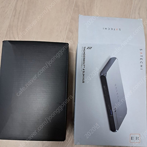 사테치 USB C타입 5in1 썬더볼트4 슬림 멀티 허브