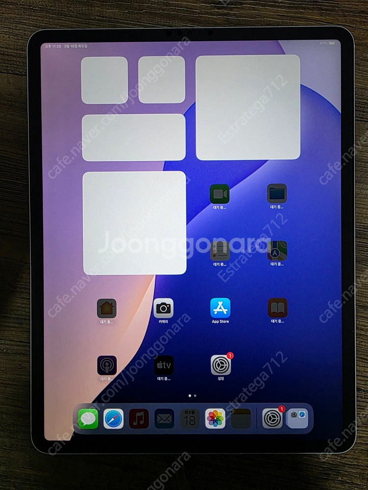 아이패드 프로 12.9 3세대 실버 256GB 셀룰러 ...--4