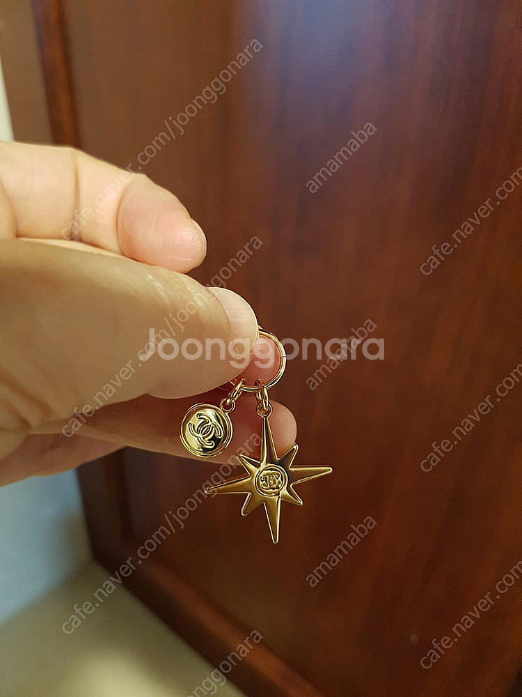 샤넬 (향수참,별참) 참 키링 펜턴트--5