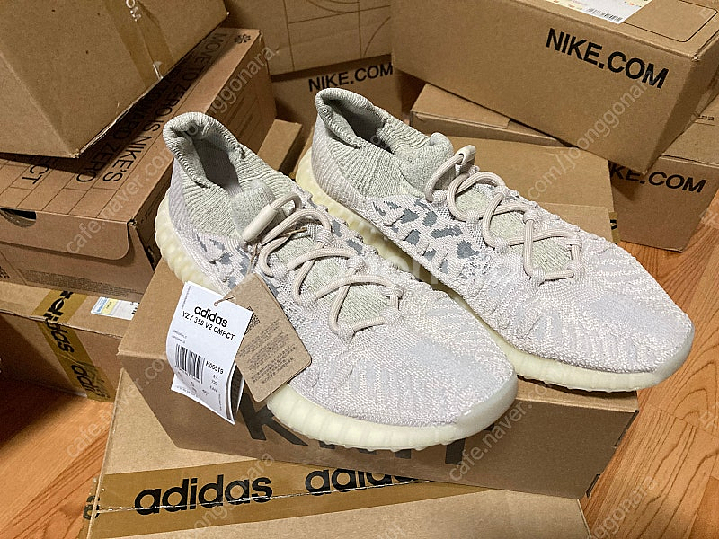 아디다스 이지 350 V2 컴팩트 슬레이트 본--1