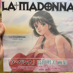 오렌지로드 la madonna 화집 신품