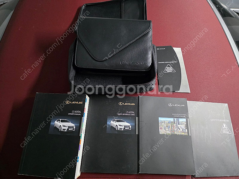 렉서스 600hl 하이브리드 사용설명서 팝니다--1
