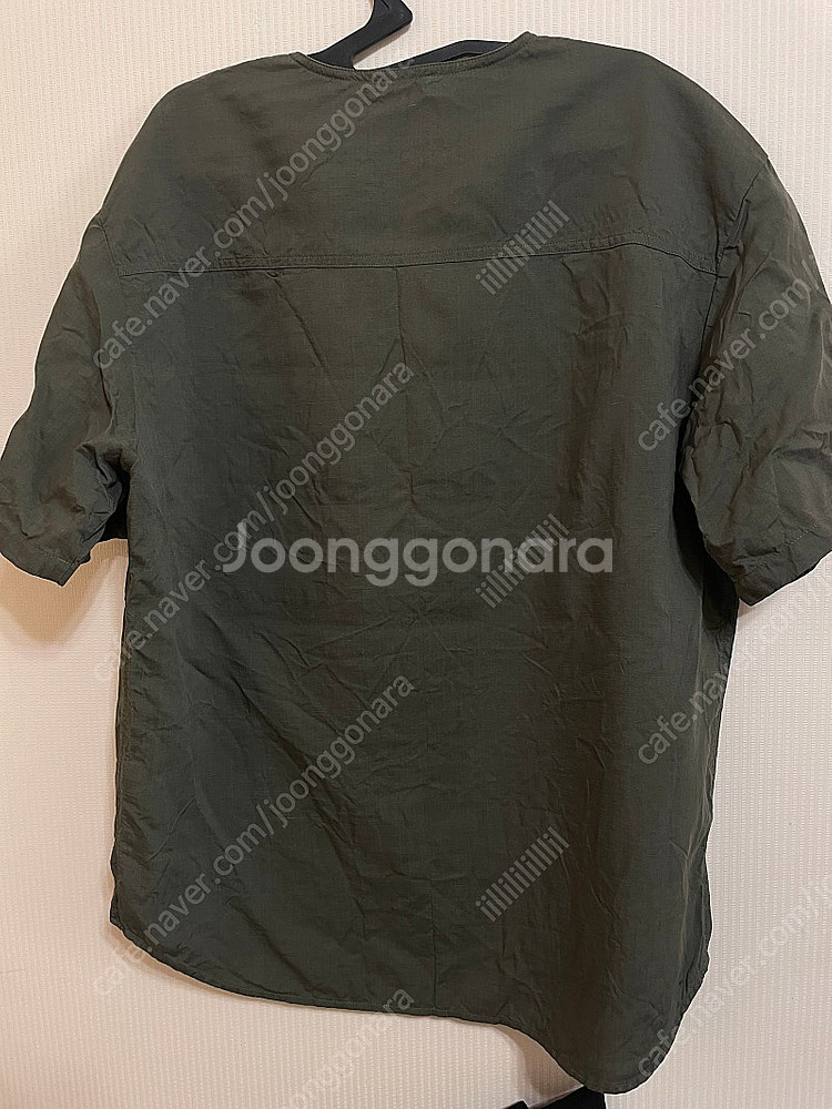 타임 옴므 105 반팔 여름 린낸소재--1
