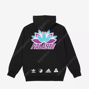 팔라스 아디다스 팔라스테 후드 블랙 XL 새상품 팔디다스 palace PALACE