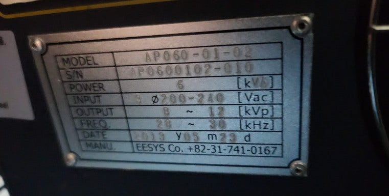 EESYS AP Plasma Power Supply--6