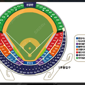 [최저가마지막] 6월 3일(화) 두산vs기아 1루 레드석 2연석 양도