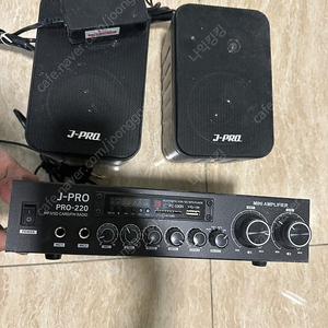 매장 앰프, 스피커 J PRO - 220 앰프 PRO-80 스피커 2개 세트로 팔아요