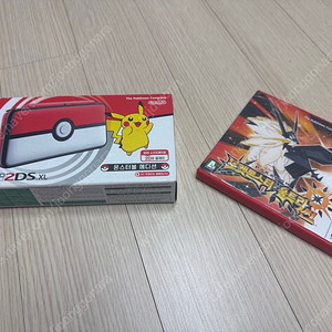 New 2DS XL 몬스터볼 에디션 포켓몬스터울트라썬 팩 포함