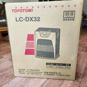 토요토미팬히터 LC-DX32