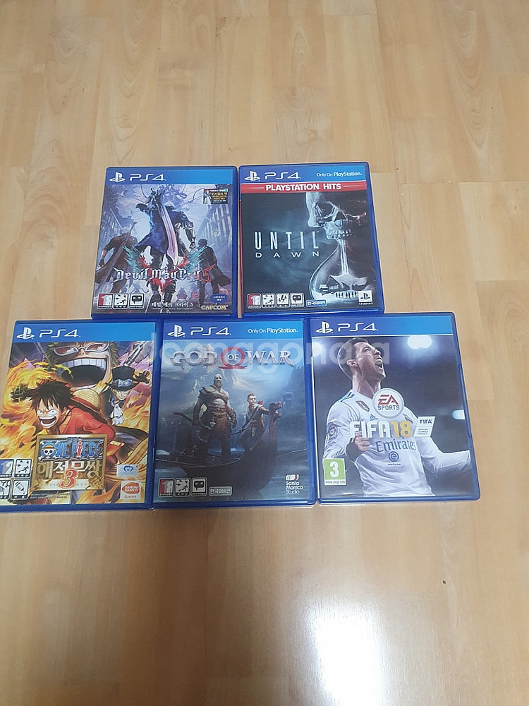 플스4 PS4 게임 5장 일괄 판매합니다.--0