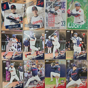 kbo 롯데 자이언츠 카드 일괄