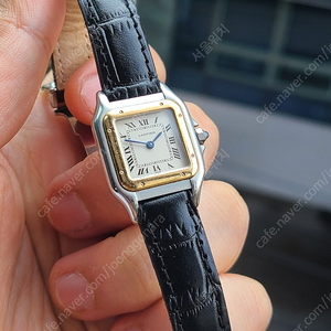 [정품] 까르띠에 팬더 드 까르띠에 18k 콤비 SM 스몰 여성용 디버클 (Cartier Panthère de Cartier Small Women's)