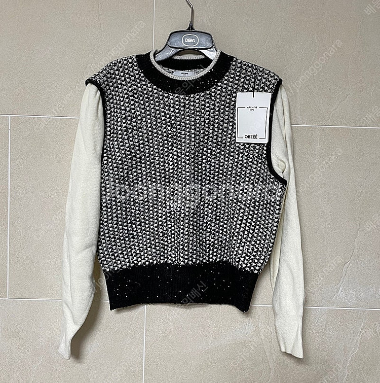 한섬 팸셀 오브제 니트 2종(마인니트 선물)--8