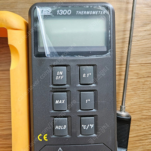 TES-1300 디지털 온도계 및 온도센서