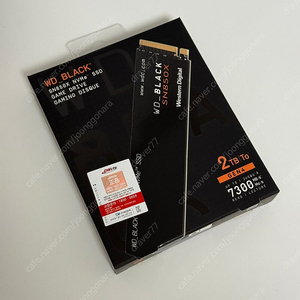 WD BLACK SN850X M.2 NVMe 2TB 정품 미개봉 팝니다
