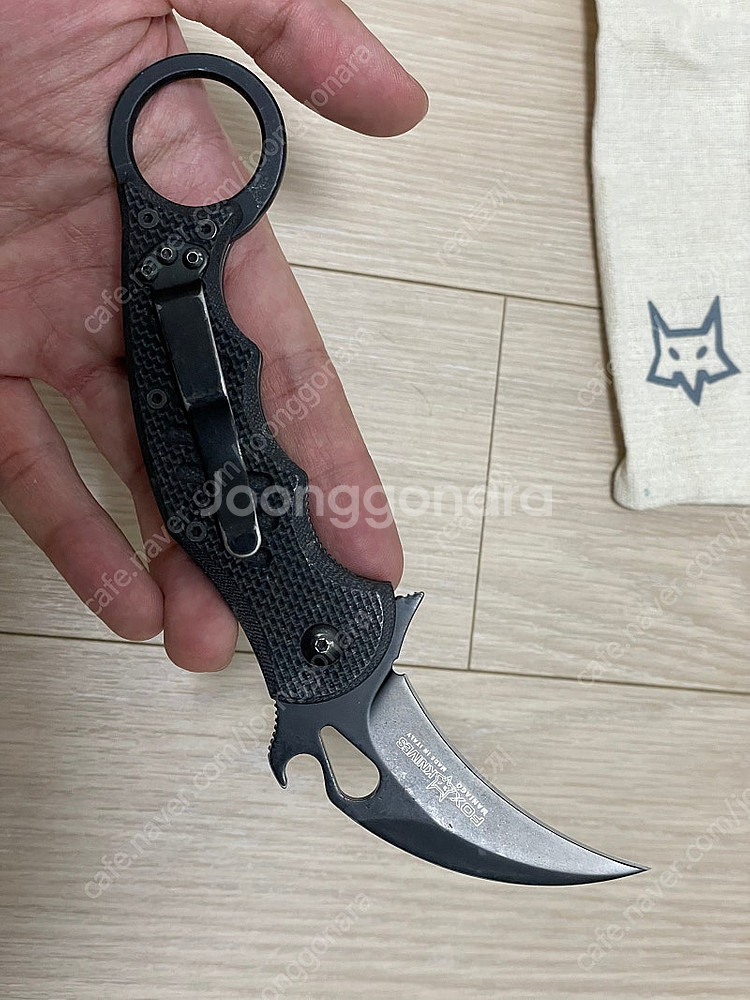 폭스 나이프 접이식 카람빗 호신용 캠핑용 EDC--0