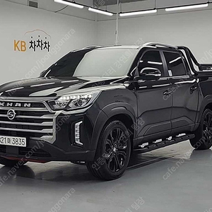 쌍용 렉스턴 스포츠 칸 중고 차 쌍용 렉스턴 중고차 픽업트럭 중고 녹색 2023년식 38,208km 디젤 2.2 4WD 프레스티지 중고차거래카페