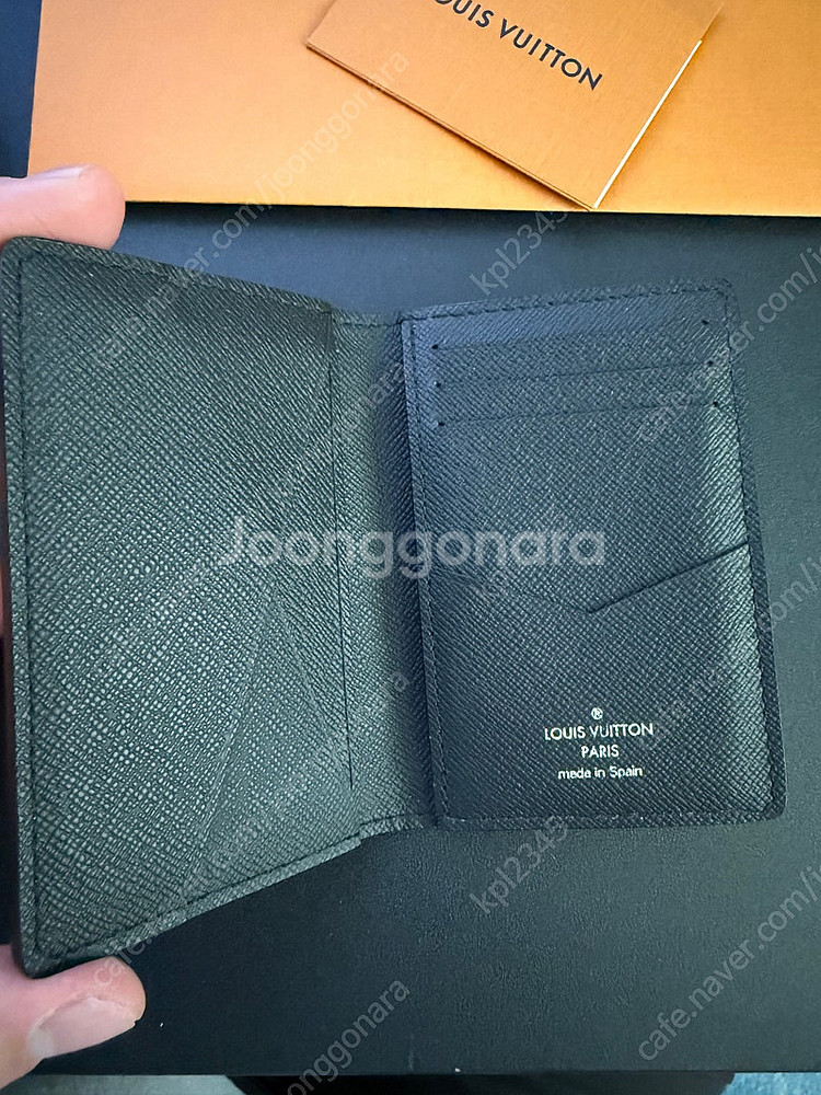 루이비통 포켓 오거나이저 카드지갑 모노그램 이클립스 팝...--3