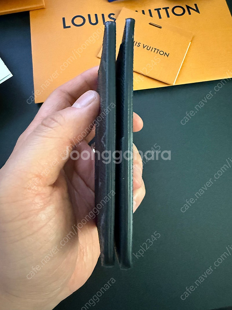 루이비통 포켓 오거나이저 카드지갑 모노그램 이클립스 팝...--5