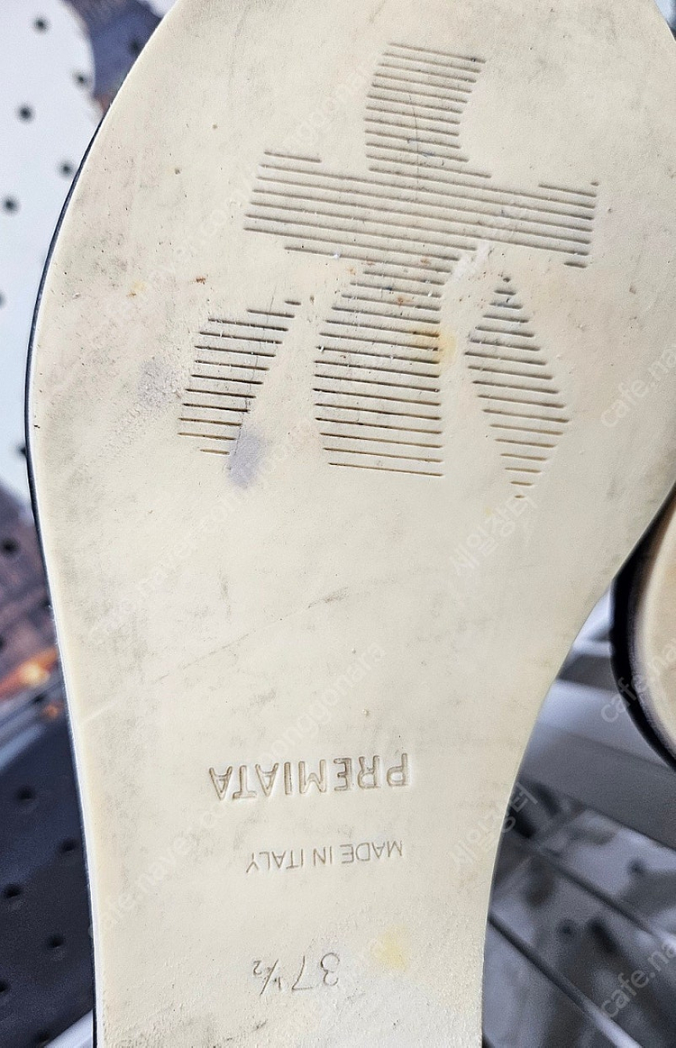 프리미아타 자하 하디드 웨지힐 235 가죽 하이힐 샌들 HC82 이미지