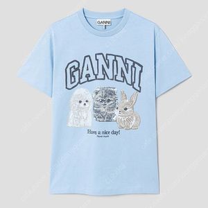 Ganni가니 강아지티셔츠