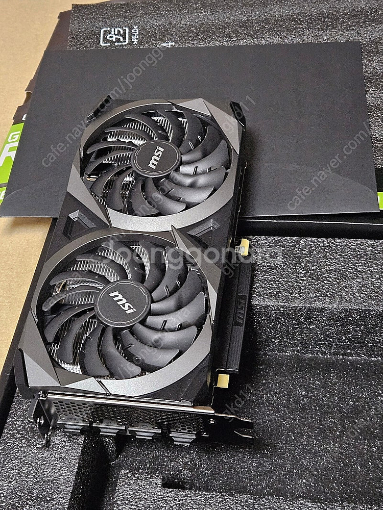 msi 지포스 3060ti 8g gddr6x 풀박스 보...--4
