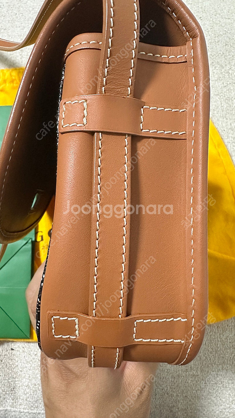 (가격조정)고야드 벨베데르 블랙탄 정품 팝니다.--5