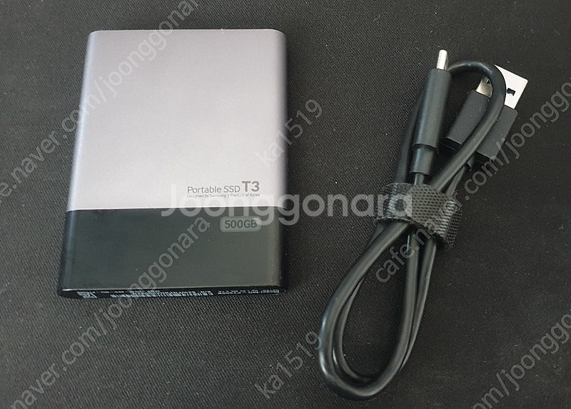 삼성 T3 포터블 SSD - 500GB USB 3.1 ...--0