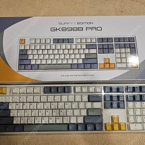 한성컴퓨터 GK898B PRO 키보드 염료승화 유무선 35g