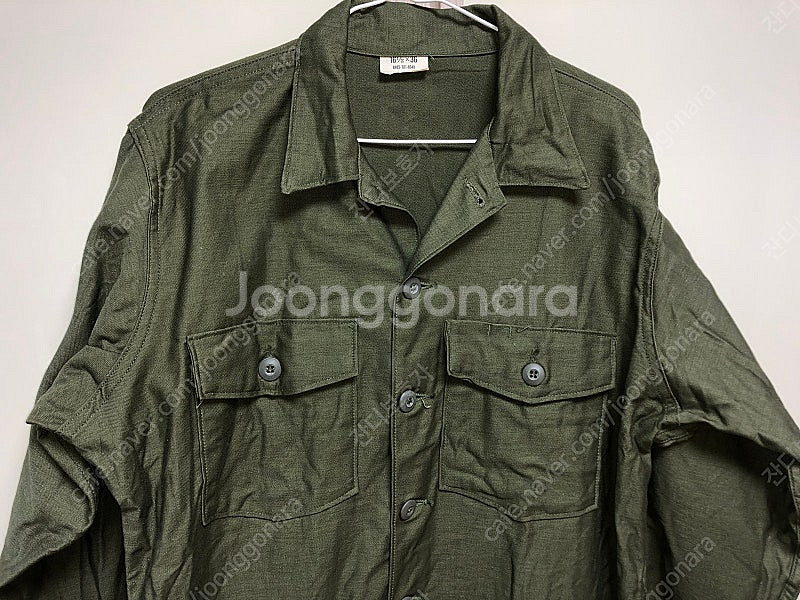 (데드스탁)미군 Og-107 퍼티그 셔츠 16 1/2x--2