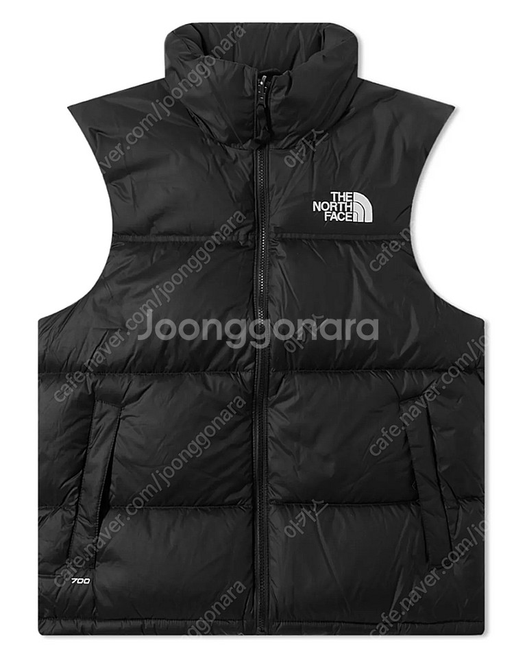 노스페이스 1996 레트로 눕시 패딩조끼 블랙 M 사이...--0