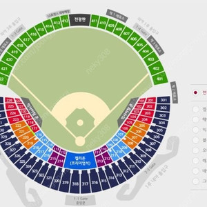 5월 30일(금) LG트윈스 vs 삼성 라이온즈 잠실야구장 1루 오렌지석, 1루 네이비석 4연석 통로(장당 3)