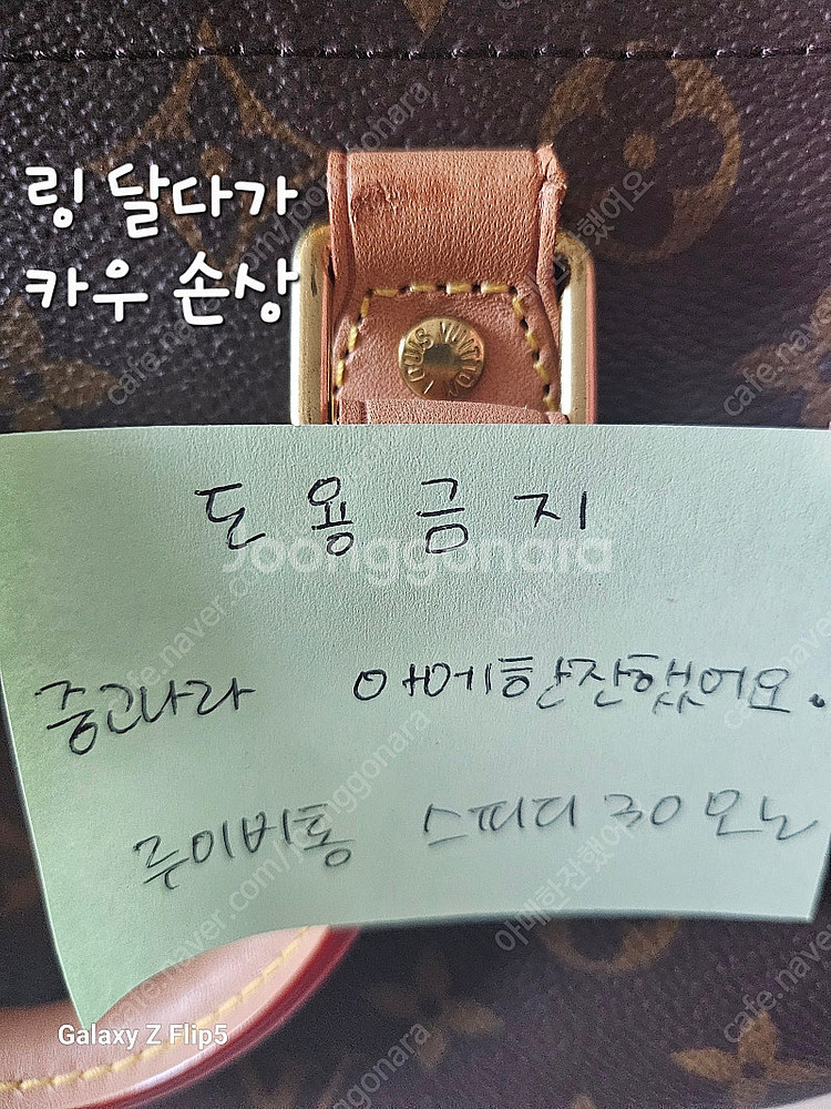 루이비통 스피디30모노 팝니다--1