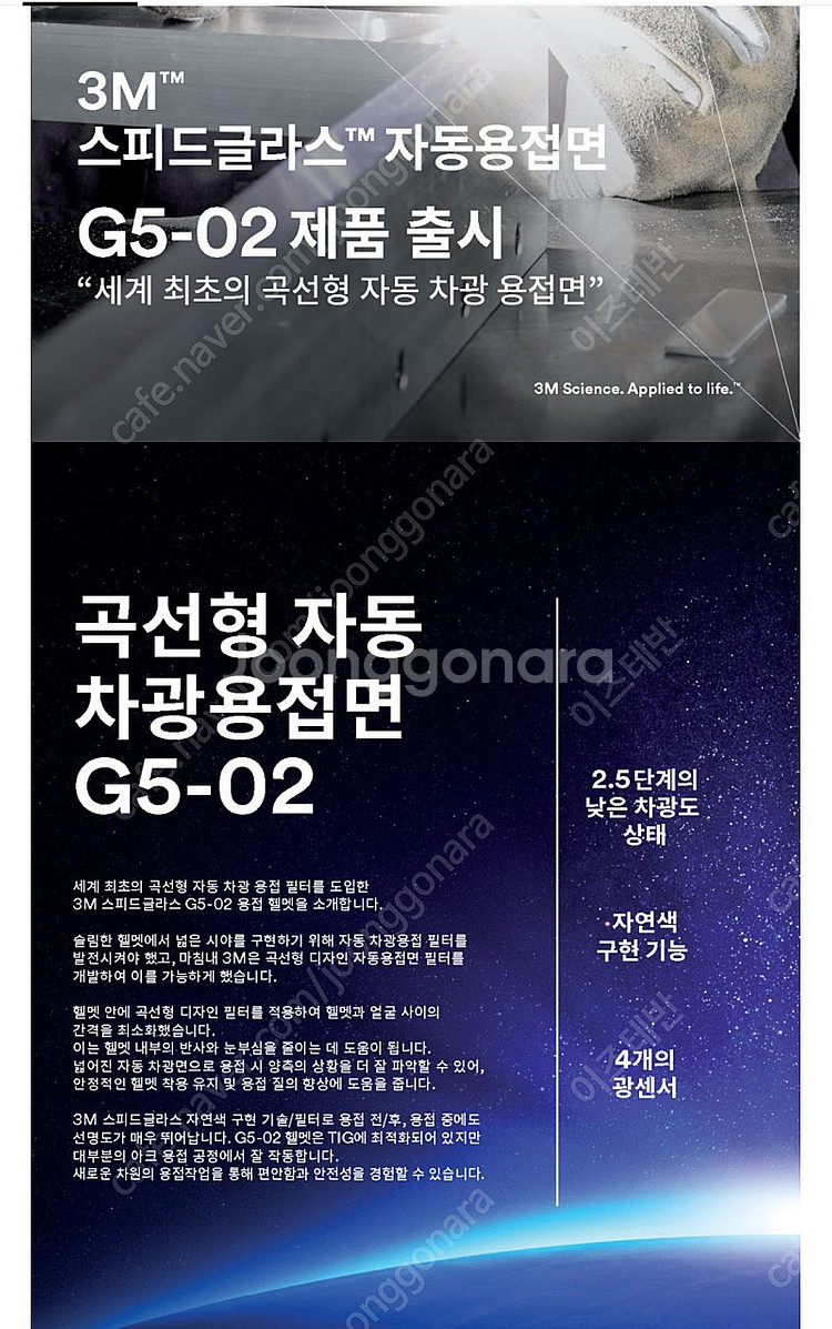 명품용접면 : 3M 스피드글라스 G5-02 새상품 풀박...--7