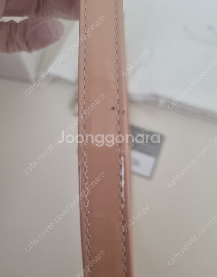 디올 레이디백 미듐 페이던트(매장구매)--9