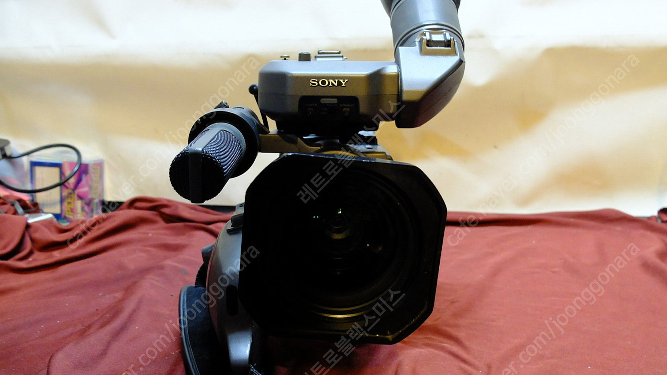 소니 방송용 카메라 소니 DSR-200A 3CCD 카메라 촬영장비 카페 인테리어 비디오 카메라 촬영소품 비디오카메라--6