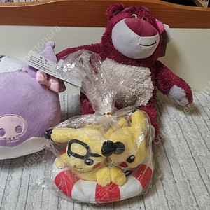 인형뽑기로 뽑은 인형