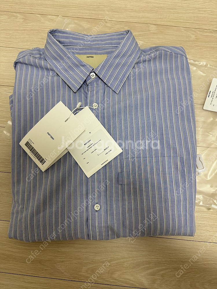 포터리/BCI 코튼 컴포트 셔츠/사이즈3--0