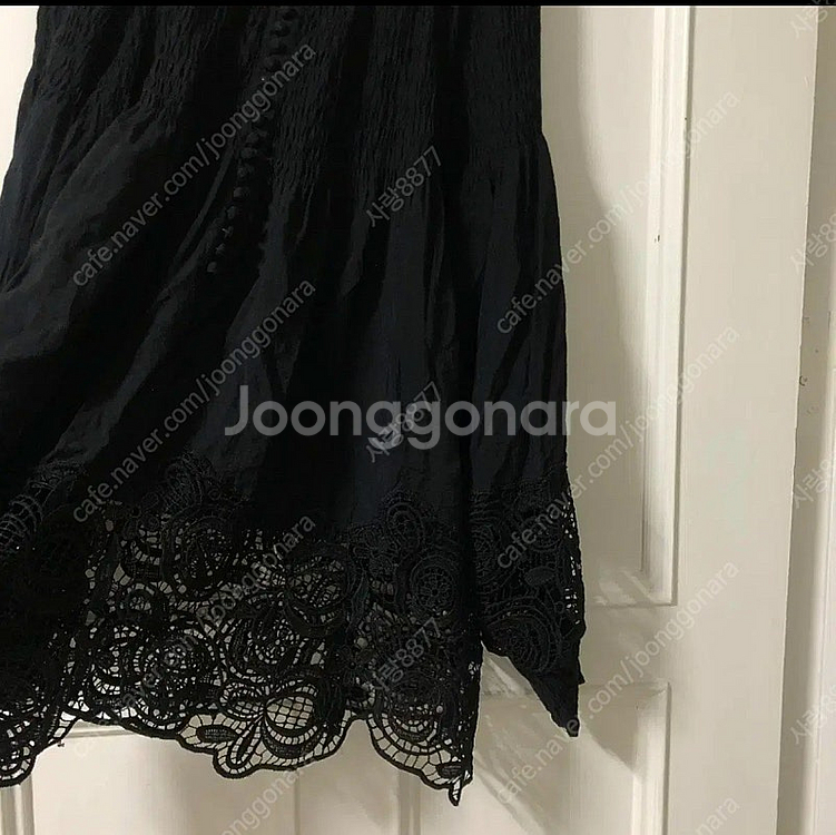 아일렛 레이스 펀칭 콩단추 보헤미안 시스루 블라우스 마...--3