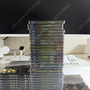스타 오리지널 28장 + 워3 오리지널 9장 +디아2 확장팩 1장(총38장) 싸게 정리합니다.