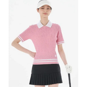 빈폴 골프 23SS 케이블 반팔 니트 S / 랑방 마인 오브제 타임 럭키슈에뜨 산드로 마쥬 오르 시에 시스템