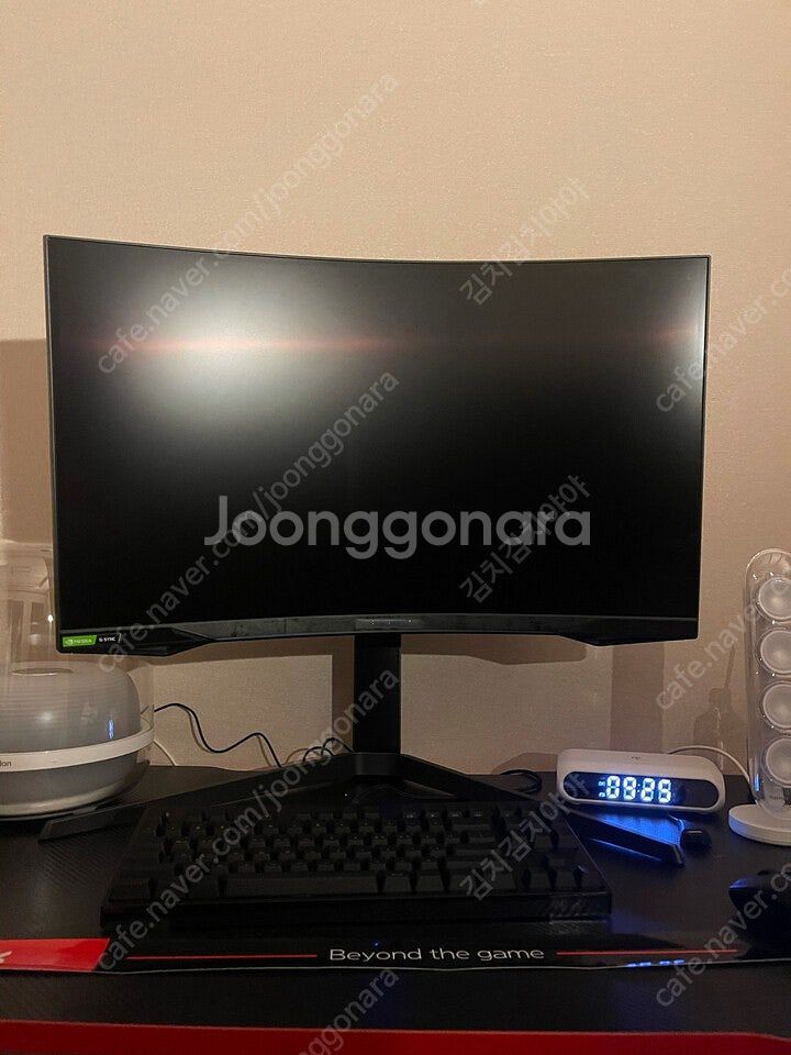 삼성 오디세이 G7 커브드 게이밍 모니터--1