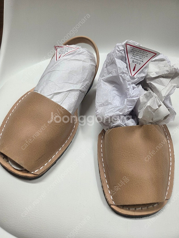 아바카폰즈 베이지 37사이즈 (240~245)--2