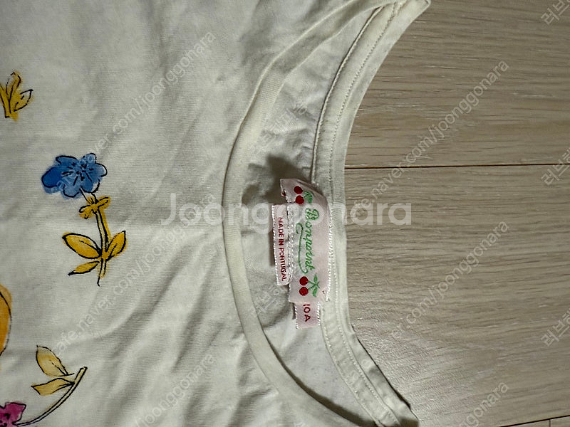 봉쁘앙, 스텔라, 리포즈암 티셔츠 10y 1회착,새상품...--1