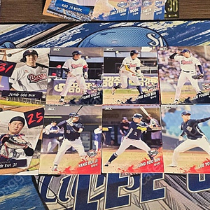 2025 KBO 카드 각구단별 일괄 (럭키 홀로 포함),(최지훈 클로버)