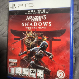 ps5 어쌔신크리드 섀도우스 팝니다