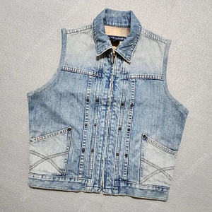 00's RALPH LAUREN 두산폴로 데님 베스트 조끼