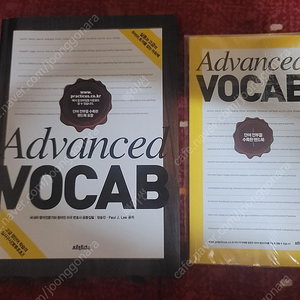Advanced Vocab (장승진, 프랙티쿠스)