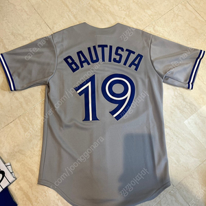 블루제이스 유니폼 bautista 마킹