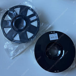 3D 프린터 PLA 필라멘트 1kg 1.75mm 화이트 1~5개 팝니다.